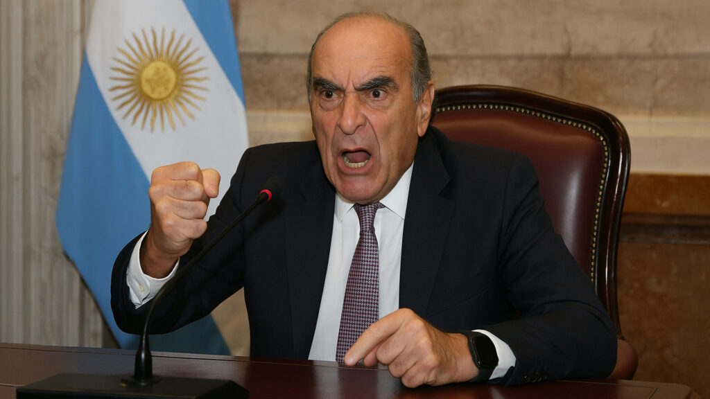 Guillermo Francos no aguanto mas y se fue